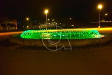 La fuente de La Vega se une a la Marcha por el Clima (Foto TA)